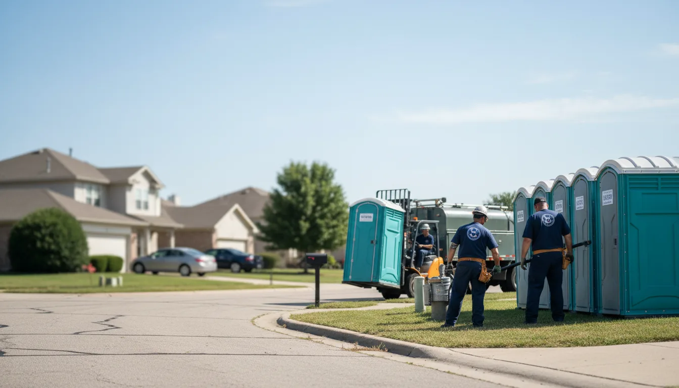 Porta Potty Rental in Lake In The Hills, IL near me